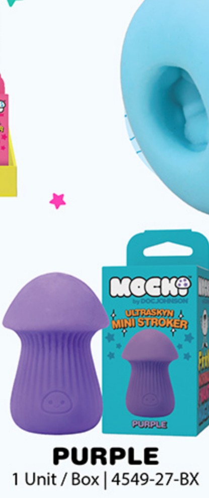 MOCHI ULTRASKYN MINI STROKER PURPLE