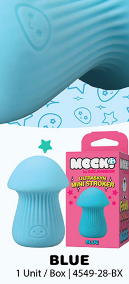MOCHI ULTRASKYN MINI STROKER BLUE