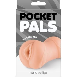 POCKET PALS VAGINA STROKER TAN